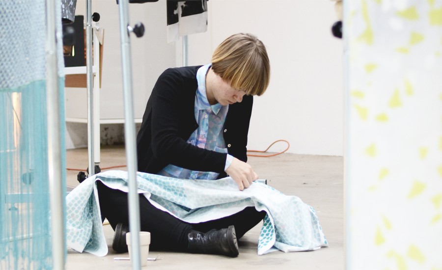 Textil, design och konst på Stenebyskolan
